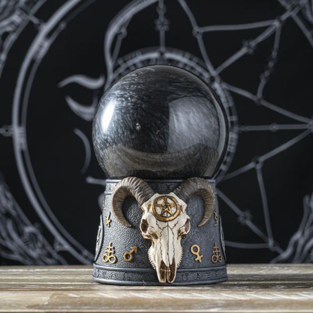6.2&quot; Sigil of Baphomet Storm Ball, SKU PG-13934, UPC 700317058618