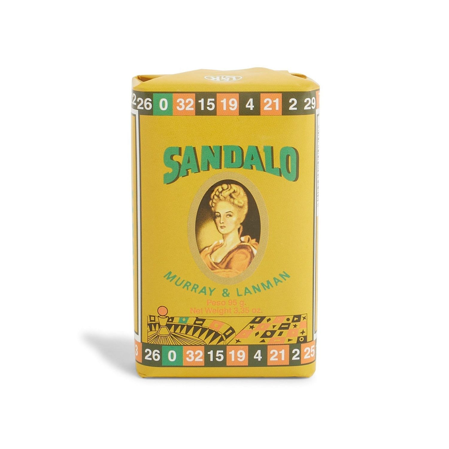 3.4 oz Murray &amp; Lanman Soap - Sandalwood, SKU V05-FW-FPS103-1, UPC 700317377054