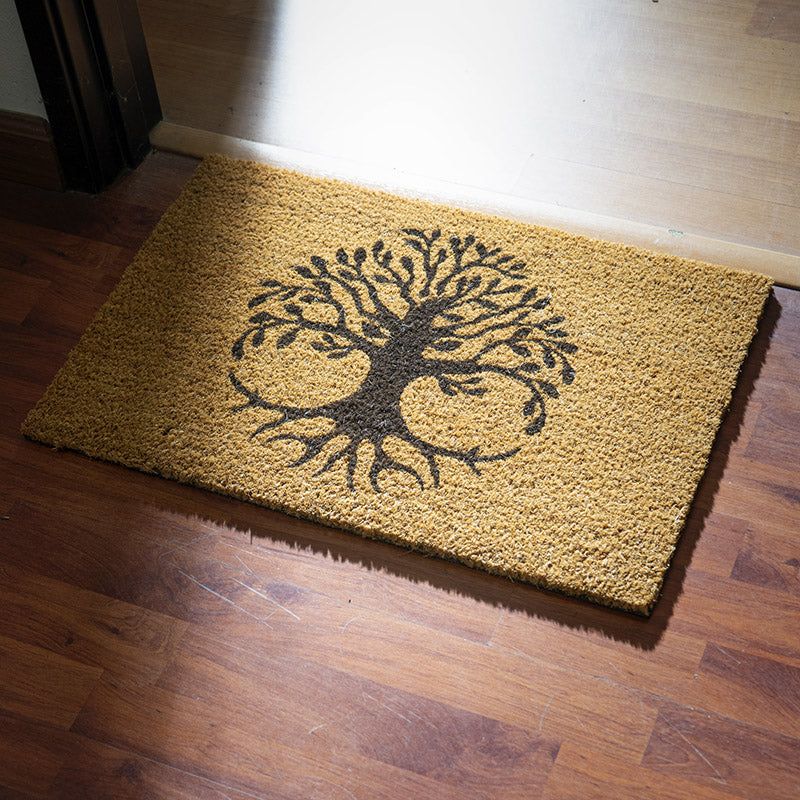 23.5&quot; Tree of Life Doormat, SKU PG-15204, UPC 700317117094