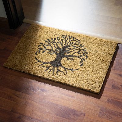 23.5&quot; Tree of Life Doormat, SKU PG-15204, UPC 700317117094