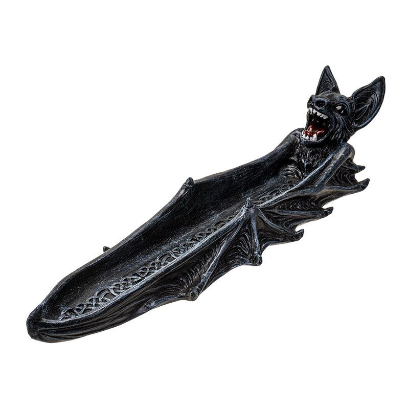 11.3&quot; Vampire Bat Stick Incense Burner, SKU PG-15652, UPC 700317387886