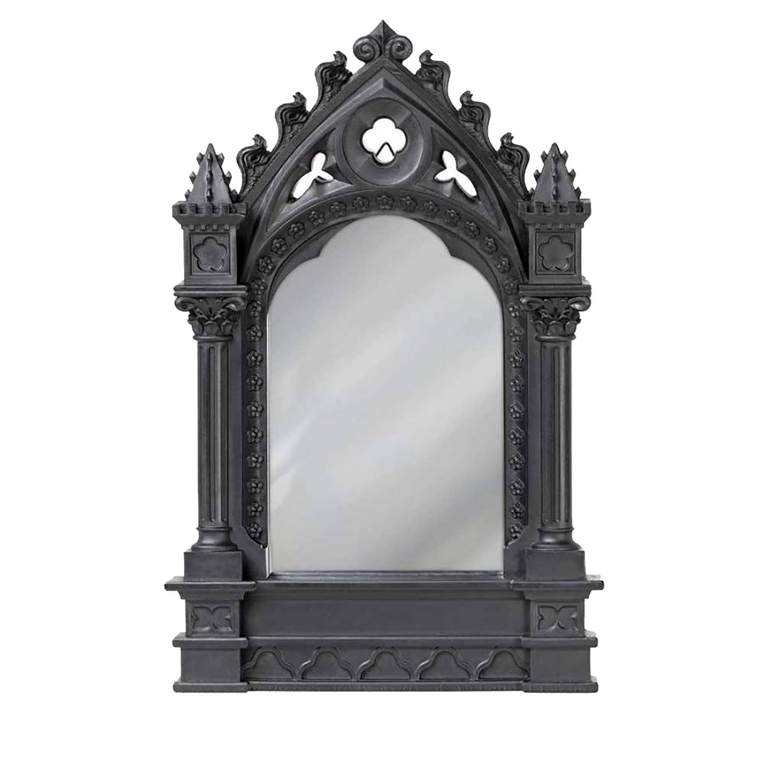 10.8&quot; Gothic Cathedric Mirror, SKU PG-15039, UPC 700317052692