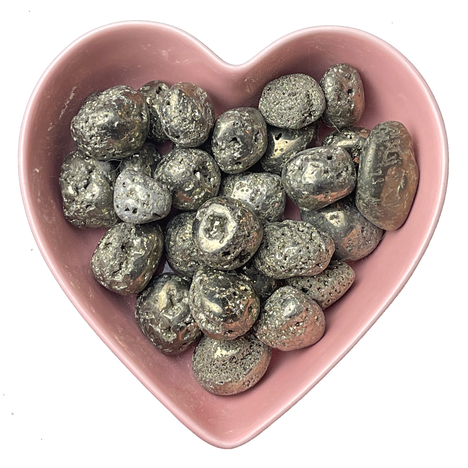 Pyrite Tumbled Stone Natural Gemstone - One Stone