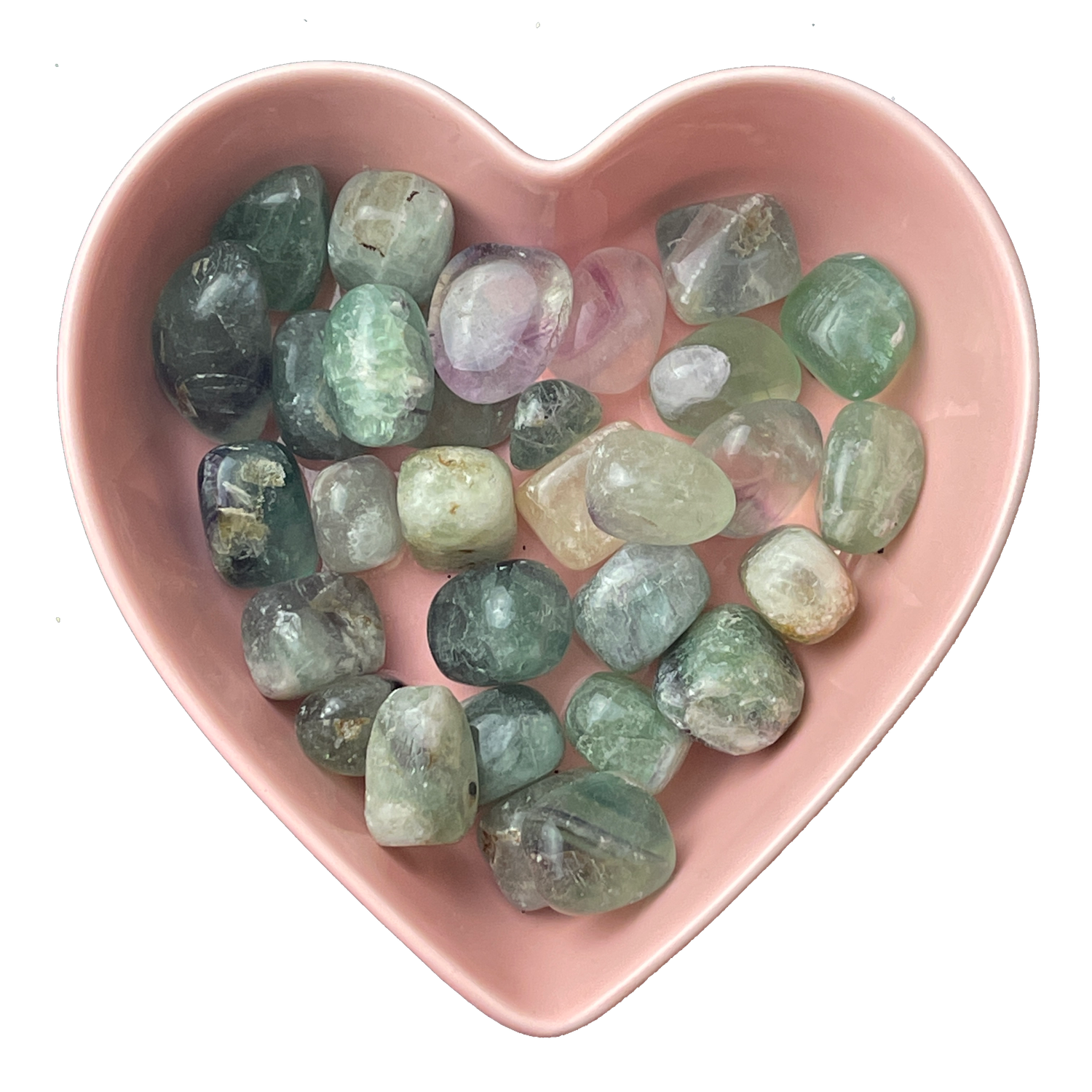 Rainbow Fluorite Tumbled Stone Natural Gemstone - One Stone