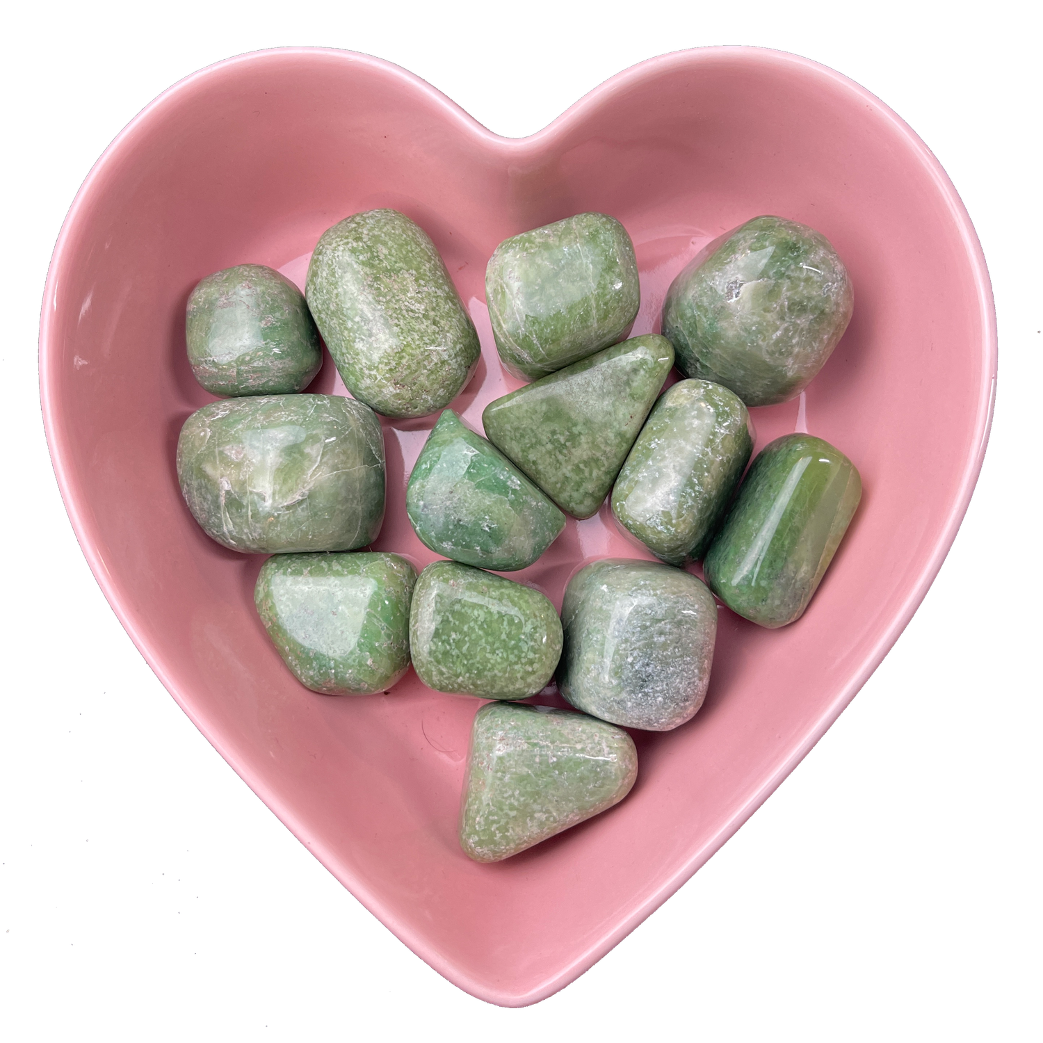 Grossularite (Green Garnet) Tumbled Stone Natural Gemstone - One Stone