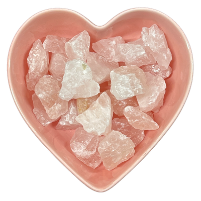 Rose Quartz Rough Stone Natural Gemstone - One Stone