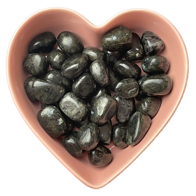 Larvikite Tumbled Stone Natural Gemstone - One Stone