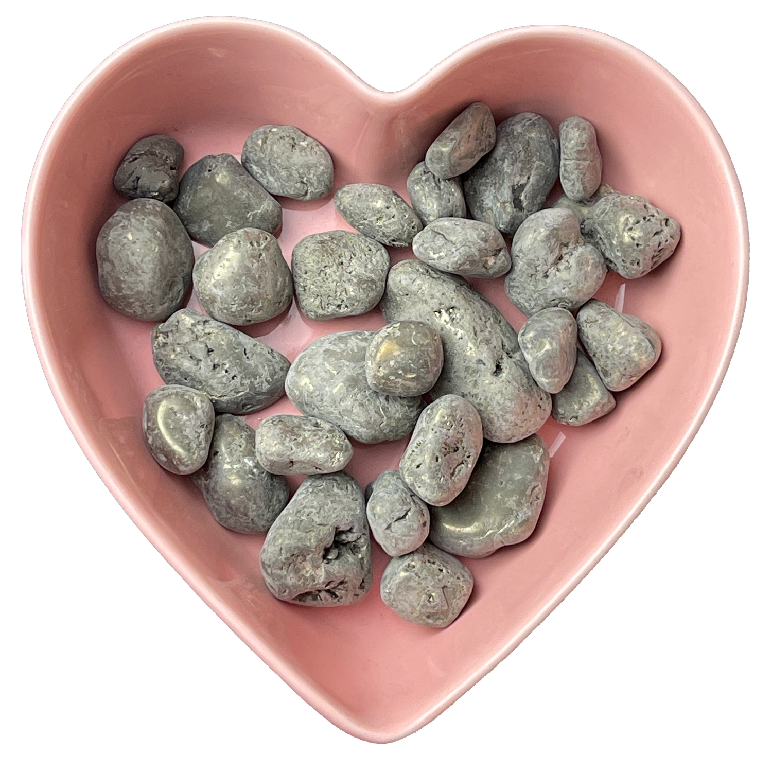 Black Pyrite Tumbled Stone Natural Gemstone - One Stone