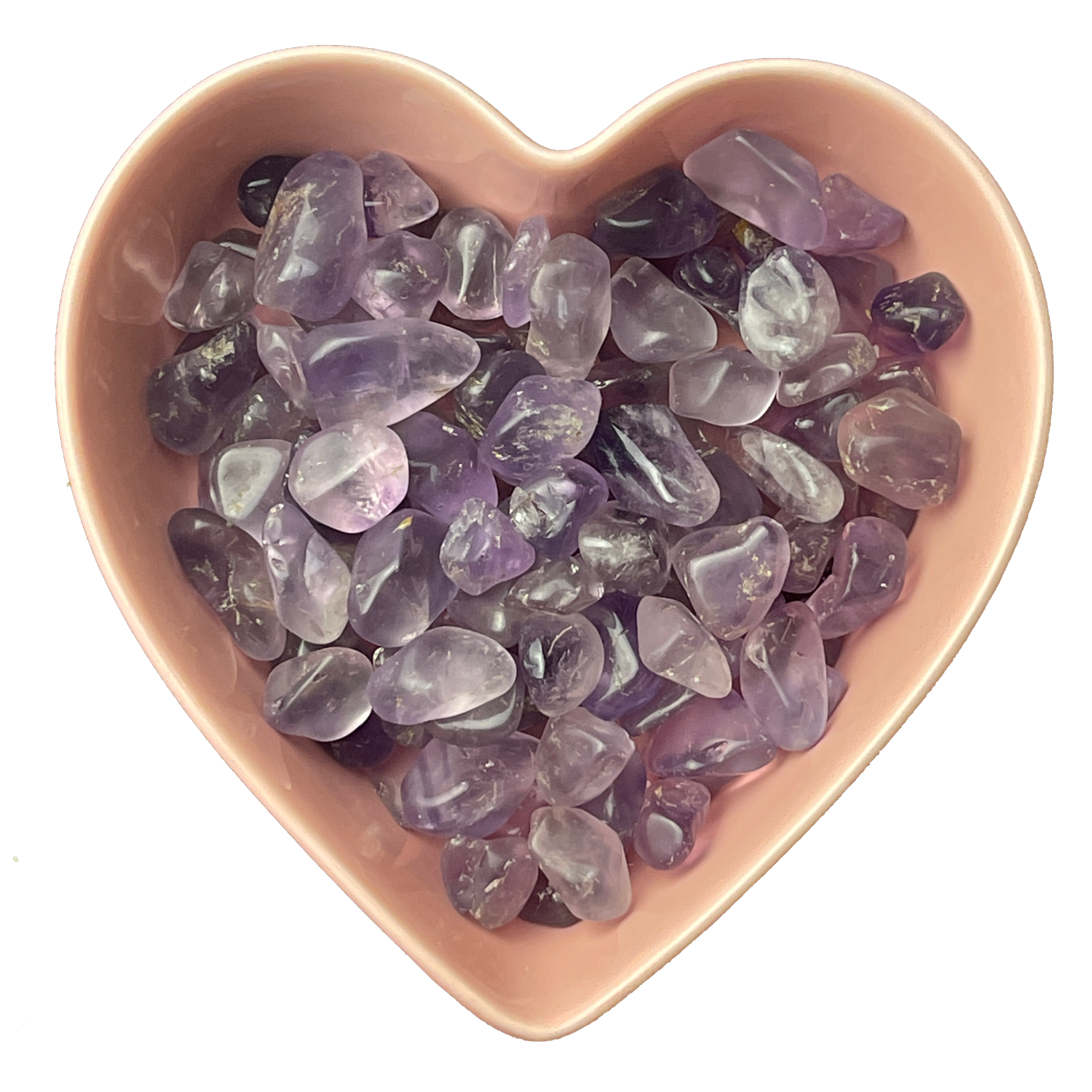 Maraba Amethyst Tumbled Stone Natural Gemstone - One Stone