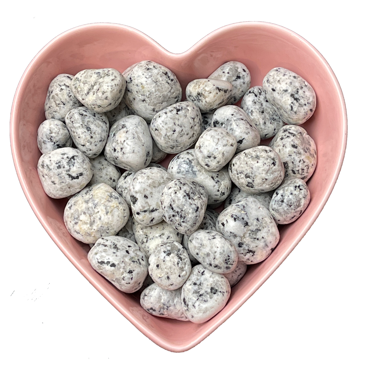 Dalmatian Tumbled Stone Natural Gemstone - One Stone