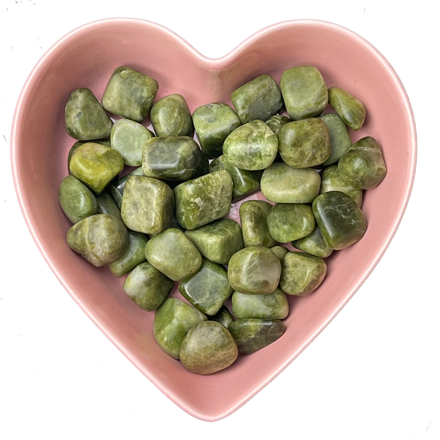 Vesuvianite Tumbled Stone Natural Gemstone - One Stone