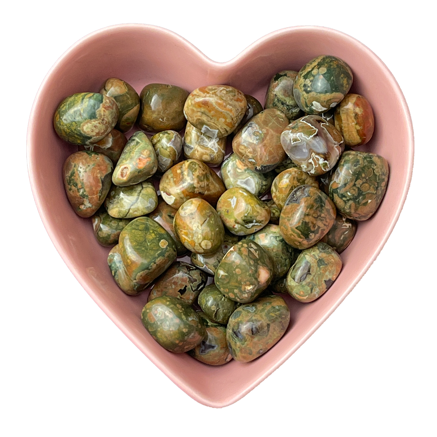 Rhyolite Tumbled Stone Natural Gemstone - One Stone