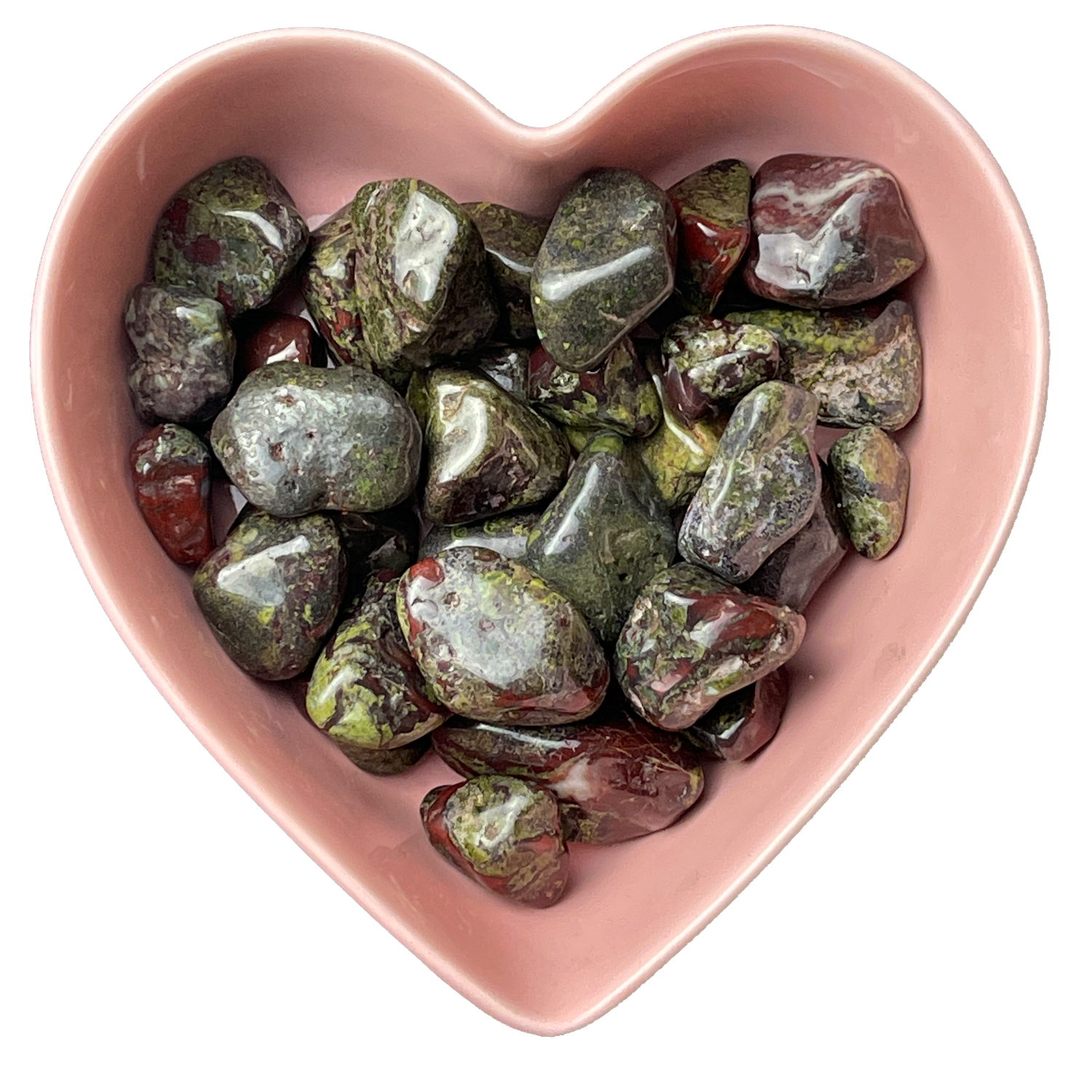 Dragon Blood Jasper Tumbled Stone Natural Gemstone - One Stone