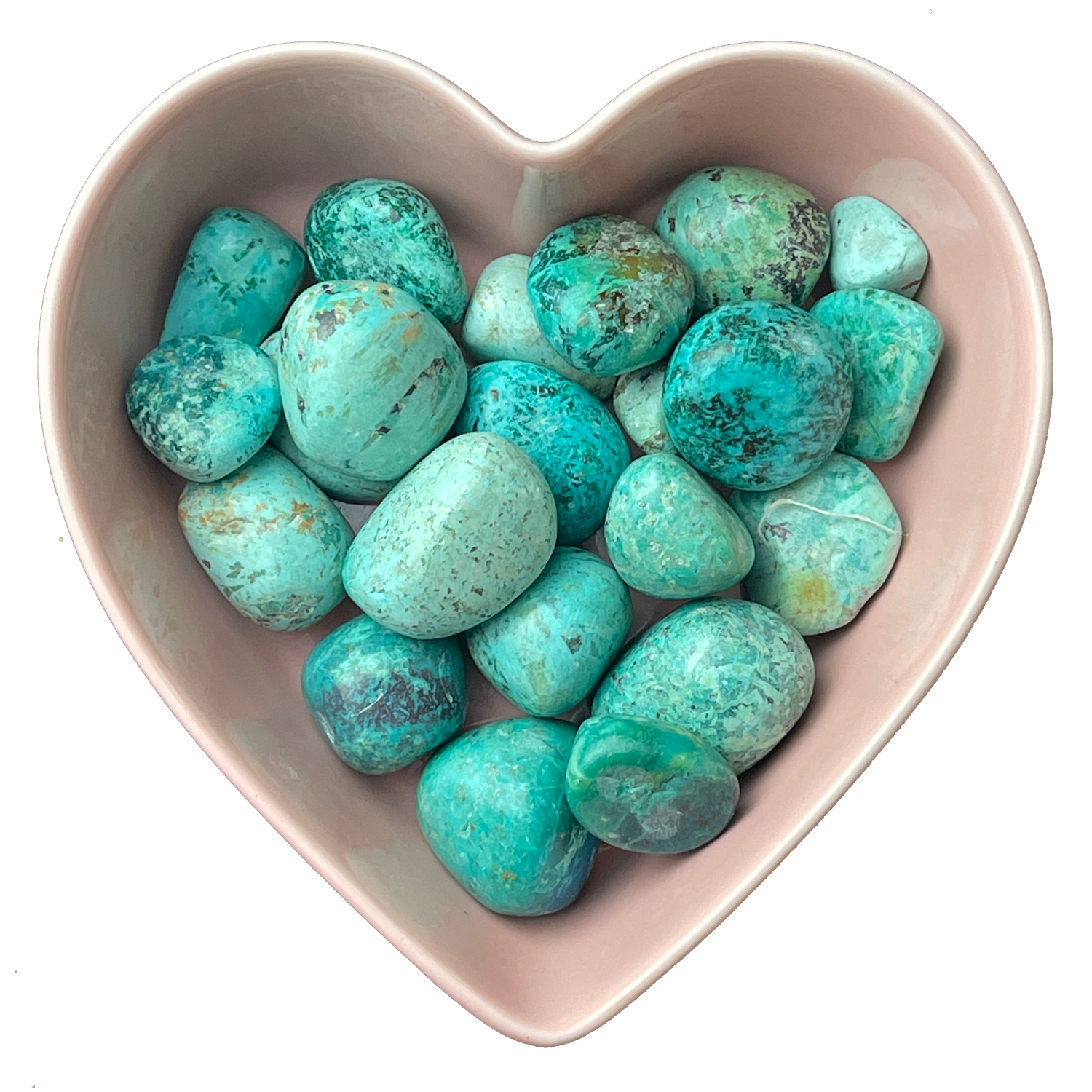 Peruvian Turquoise Tumbled Stone Natural Gemstone - One Stone
