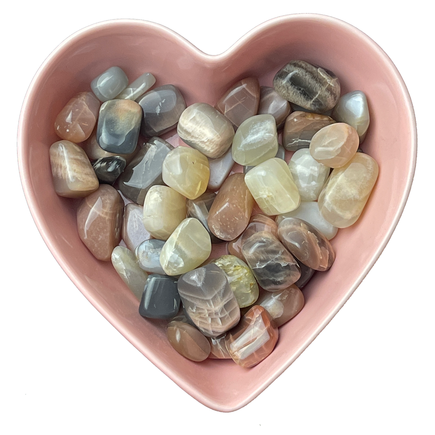 Moonstone Tumbled Stone Natural Gemstone - One Stone