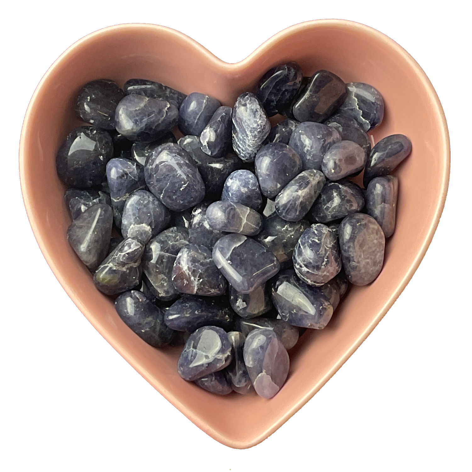 Iolite Tumbled Stone Natural Gemstone - One Stone