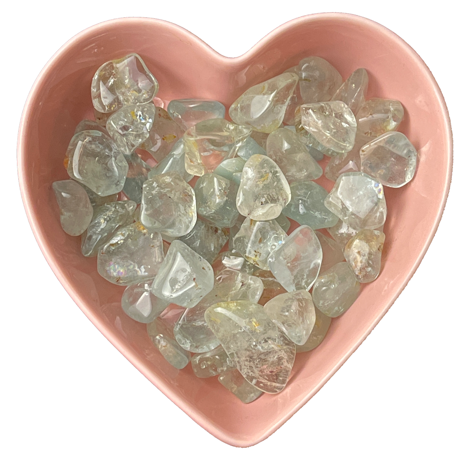 Blue Topaz Tumbled Stone Natural Gemstone - One Stone