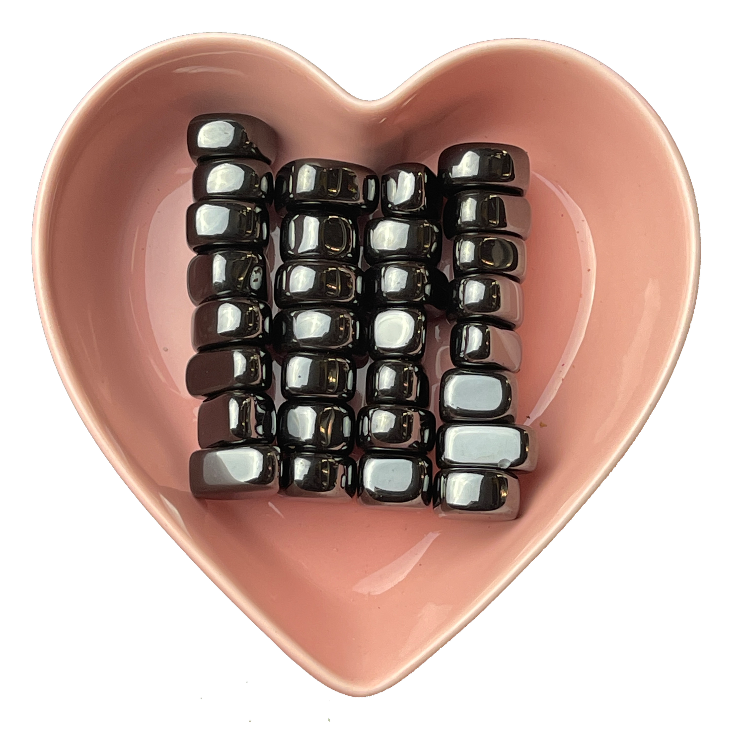 Magnetic Hematite Tumbled Stone Natural Gemstone - One Stone