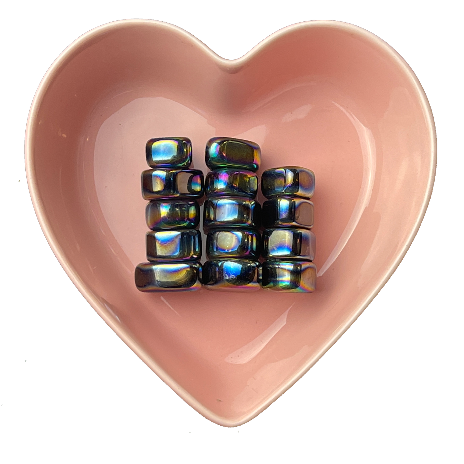 Rainbow Magnetic Hematite Tumbled Stone Natural Gemstone - One Stone