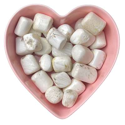 Scolecite Tumbled Stone Natural Gemstone - One Stone