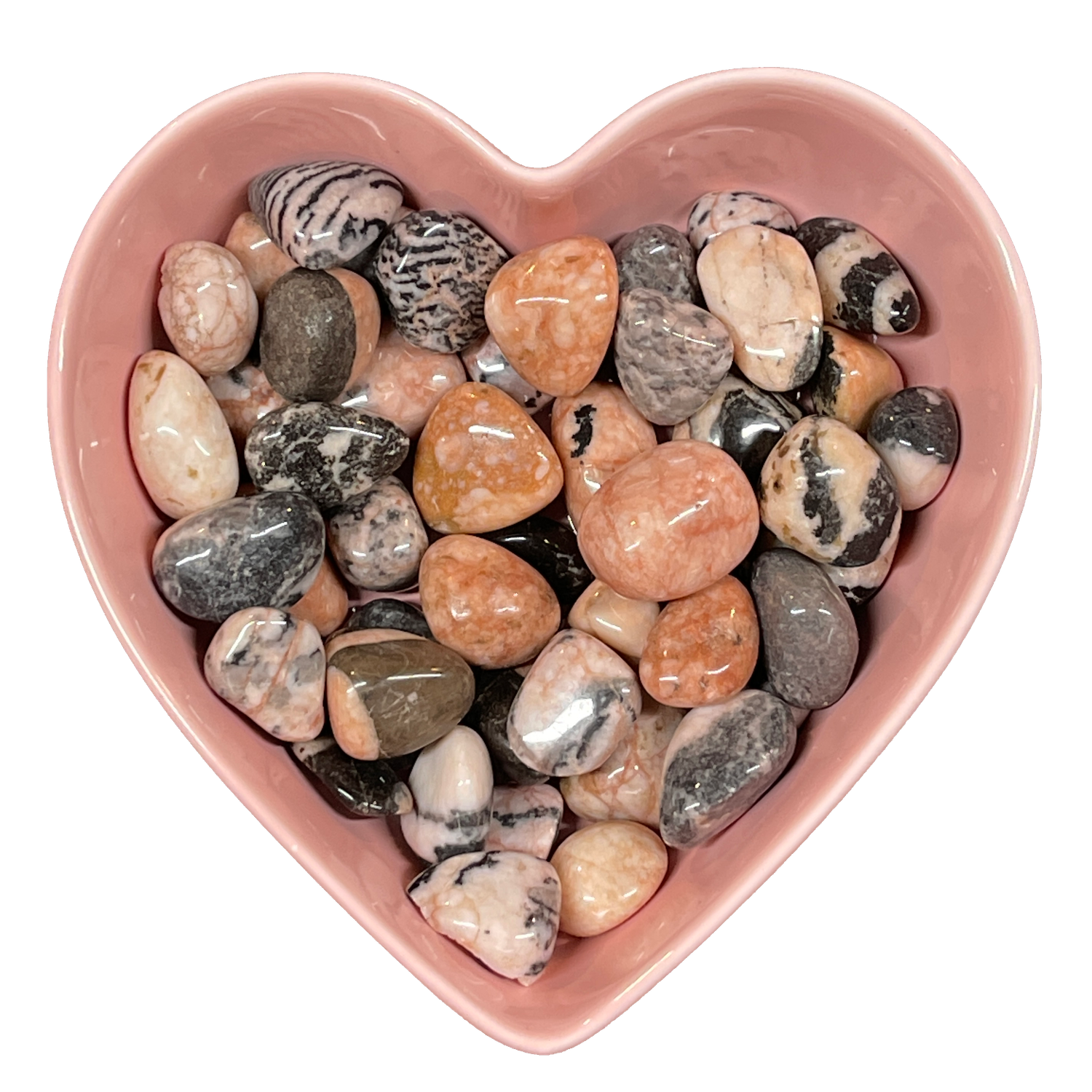 Zebra Jasper Tumbled Stone Natural Gemstone - One Stone
