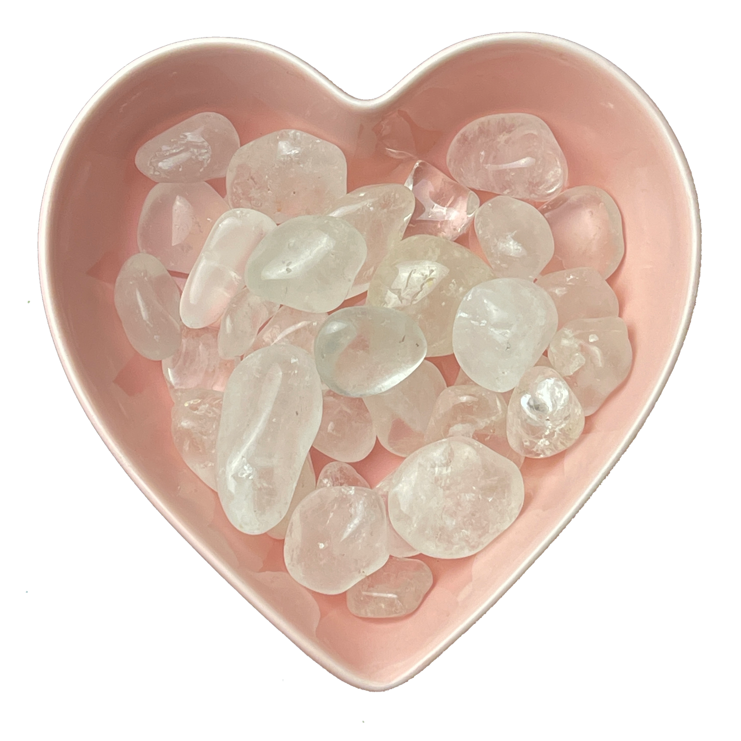Clear Quartz Tumbled Stone Natural Gemstone - One Stone