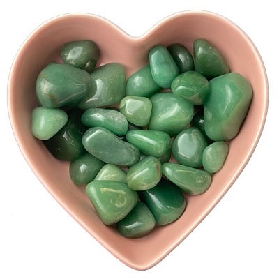 Green Aventurine Tumbled Stone Natural Gemstone - One Stone