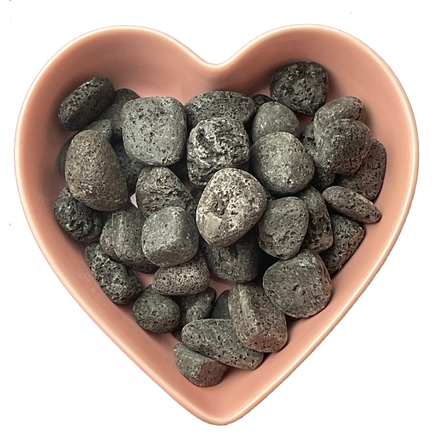 Lava Tumbled Stone Natural Gemstone - One Stone