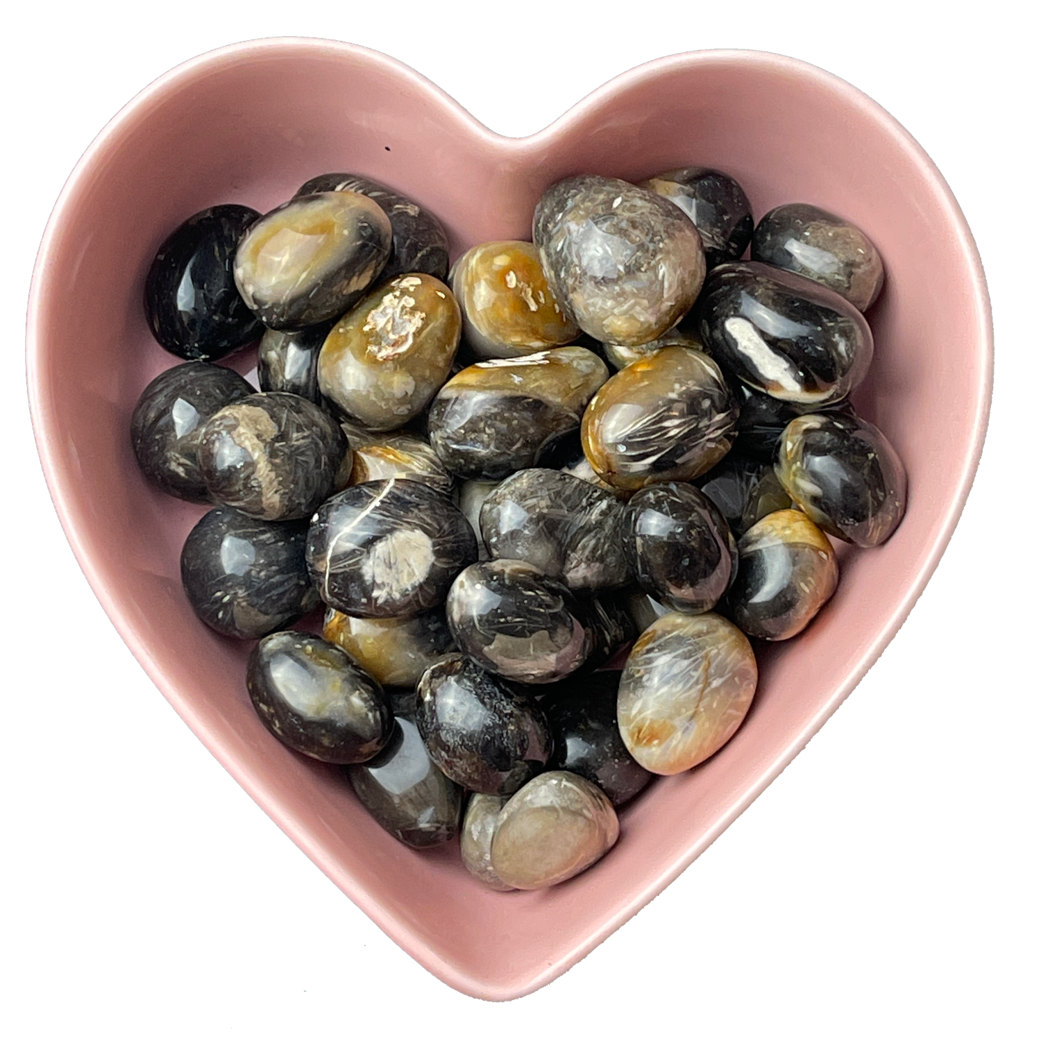 Feather Agate Tumbled Stone Natural Gemstone - One Stone