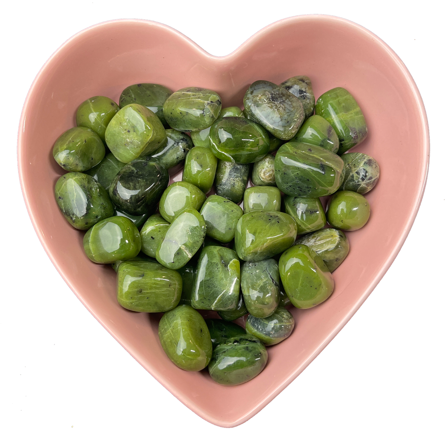 Serpentine Tumbled Stone Natural Gemstone - One Stone
