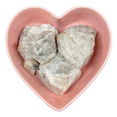 Rainbow Moonstone Rough Stone Natural Gemstone - One Stone