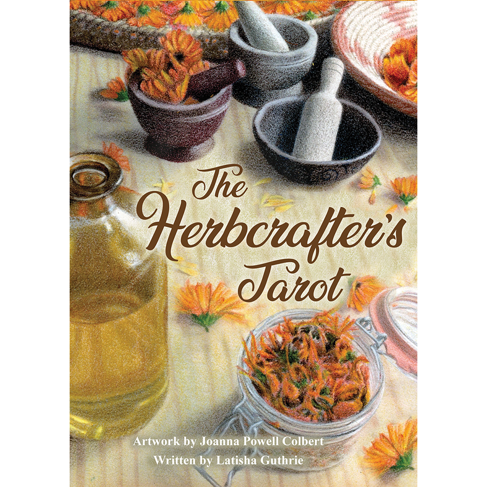 The Herbcrafter&#39;s Tarot by Latisha Guthrie, Joanna Powell Colbert