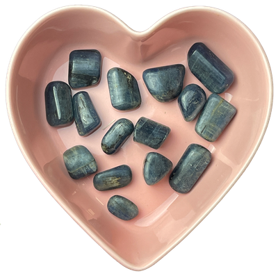 Blue Kyanite Tumbled Stone Natural Gemstone - One Stone