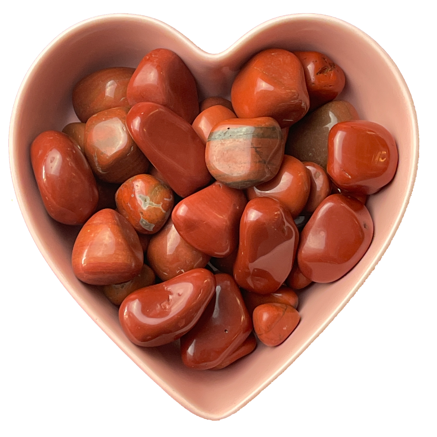 Red Jasper Tumbled Stone Natural Gemstone - One Stone
