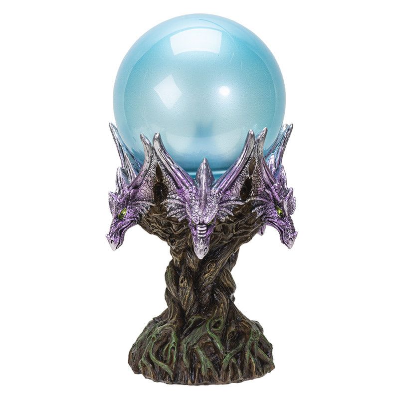 9.75&quot; Dragon Heads LED Orb