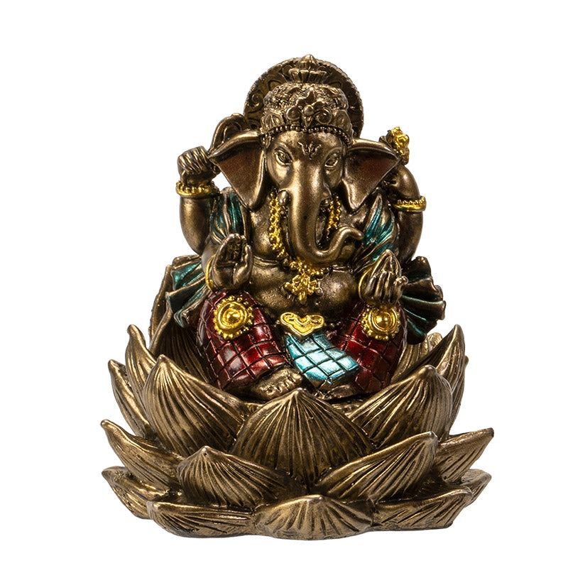 3.3&quot; Ganesha on Lotus Statue