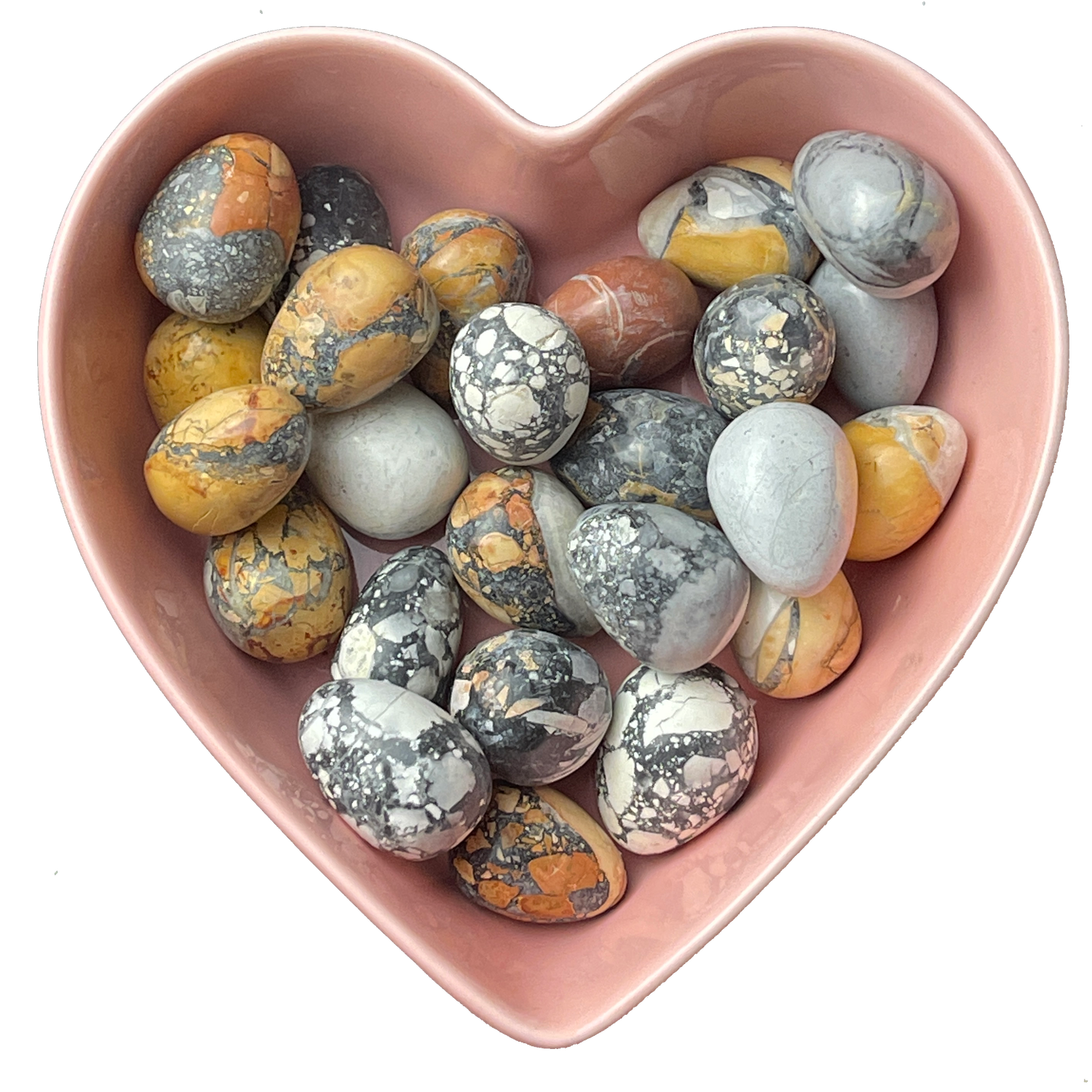 Maligano Jasper Tumbled Stone Natural Gemstone - One Stone