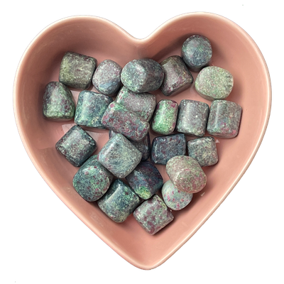 Ruby Kyanite Tumbled Stone Natural Gemstone - One Stone