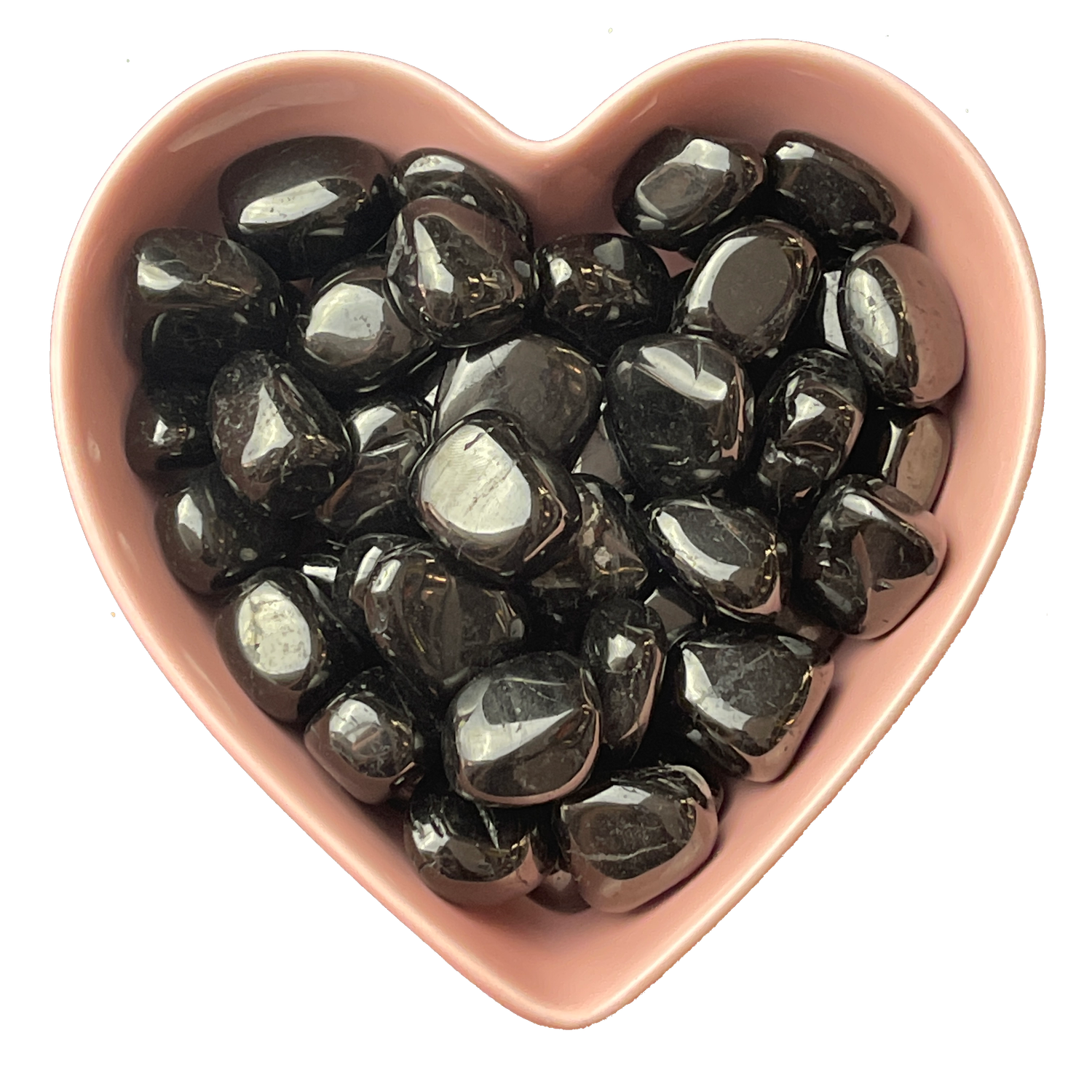 Jet Tumbled Stone Natural Gemstone - One Stone