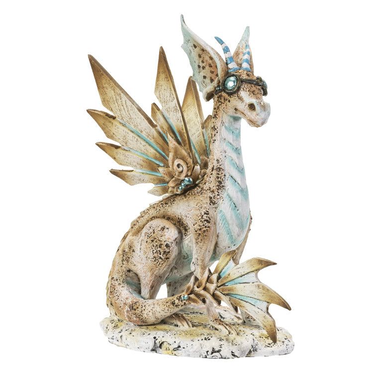6.5&quot; Amy Brown Dragon Statue - Steampunk