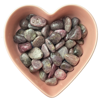 Lepidolite Tumbled Stone Natural Gemstone - One Stone