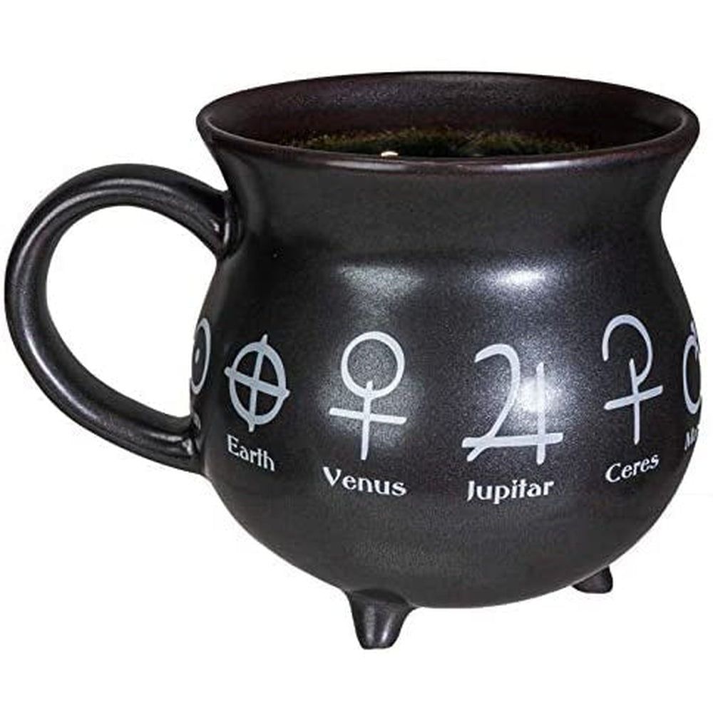 32 oz Cauldron Ceramic Porcelain Mug Soup Bowl - Alchemy