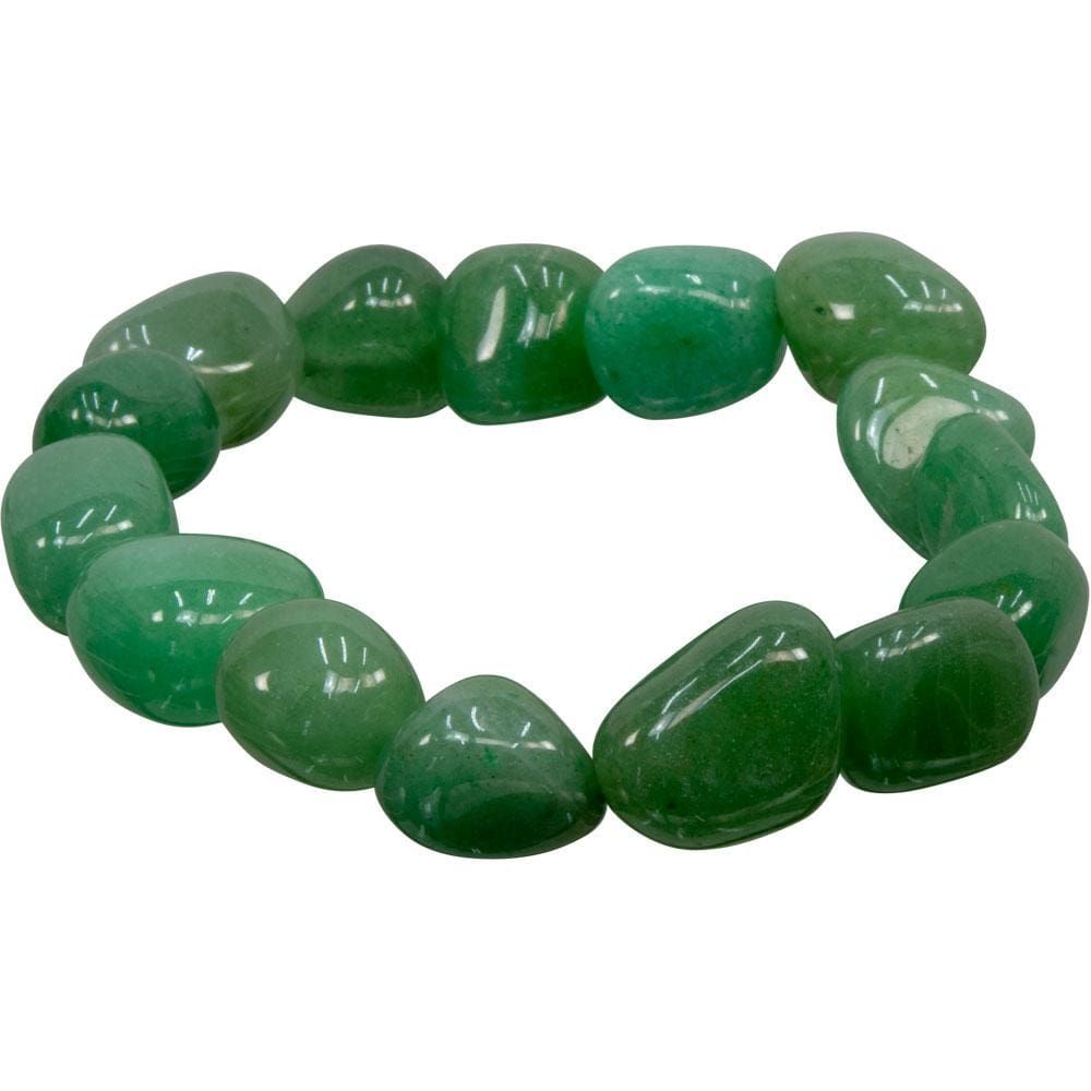 Tumbled Stones Bracelet - Green Aventurine