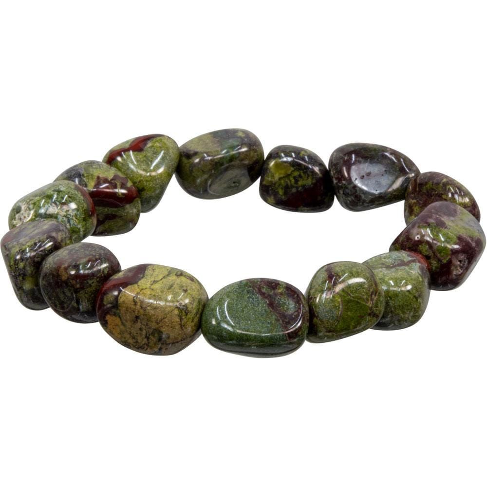 Tumbled Stones Bracelet - Dragon Bloodstone