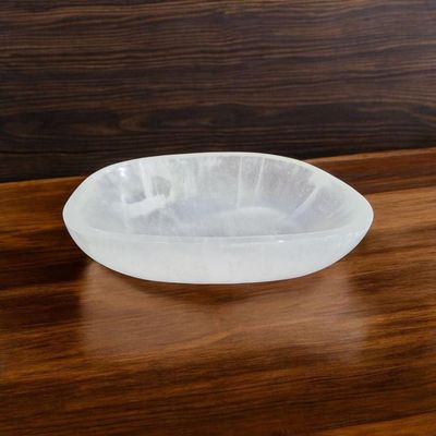 8&quot; Selenite Altar Bowl (Assorted Shape)