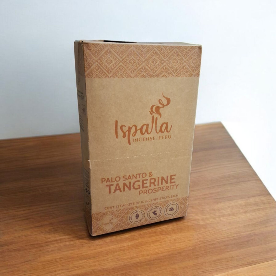 Ispalla - Prosperity (Palo Santo &amp; Tangerine) Incense Sticks (10 Pack)