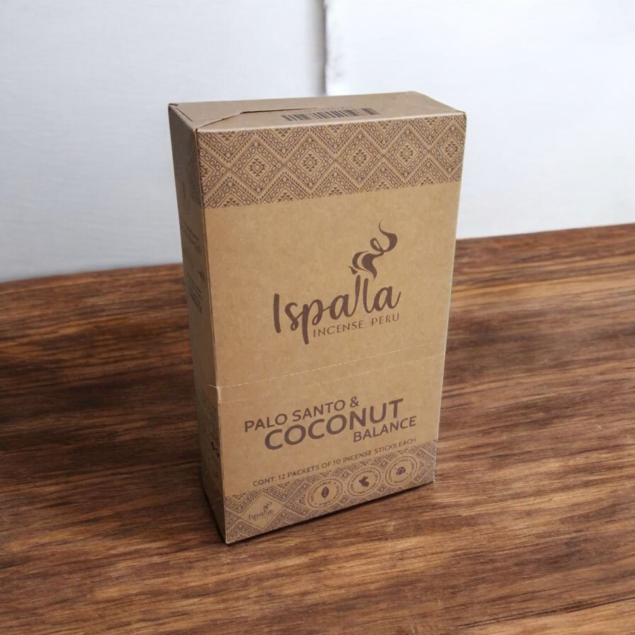 Ispalla - Balance (Palo Santo &amp; Coconut) Incense Sticks (10 Pack)