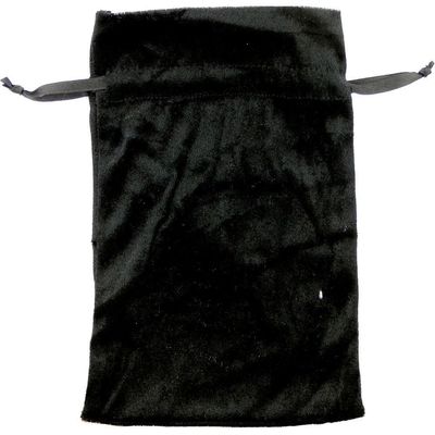 4&quot; x 6&quot; Premium Unlined Velvet Bag - Black, SKU KH-60053, UPC 6016202685673