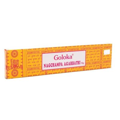 Nag Champa Goloka Incense Sticks 16 gram, SKU C04-01-GOK16-1, UPC 700317379690