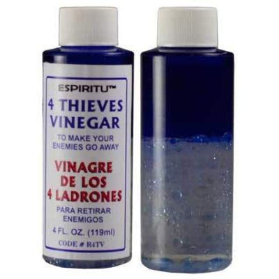4 oz Four Thieves Vinegar (Vinagre De Los 4 Ladrones), SKU RM-70648, UPC 6016200248238